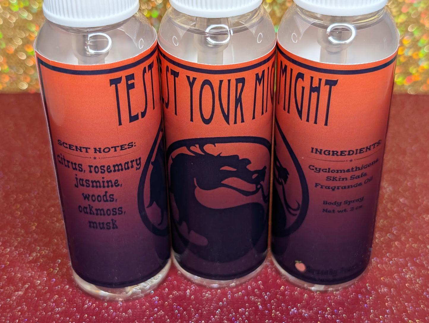 Test Your Might Body Spray