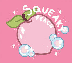 Squeaky Peach Soap