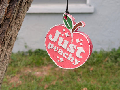 Just Peachy Car Freshener