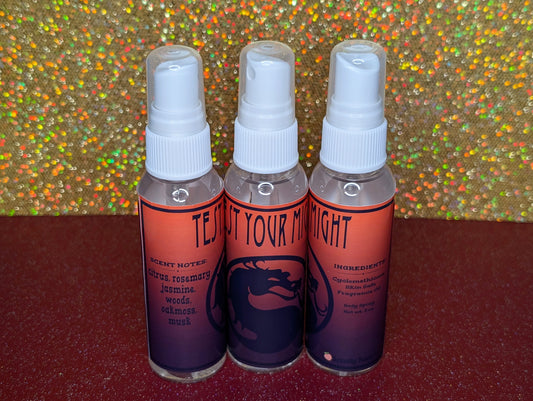 Test Your Might Body Spray
